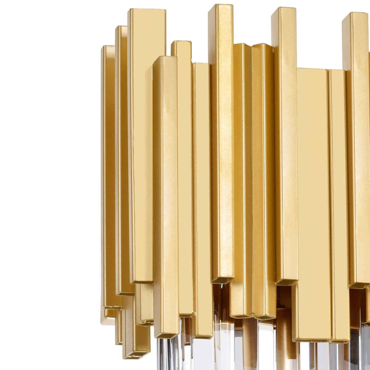 CWI Lighting Deco 3-Light Medallion Gold Vanity Light