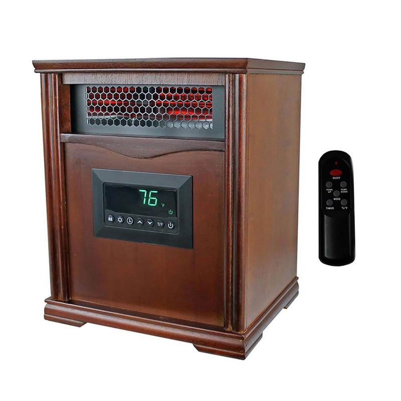 LifeSmart LifePro 4 Element 1500W Electric Infrared Quartz Space Heater U4