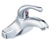 Danze Plymouth Single Handle 4-in Centreset Bathroom Sink Faucet with Pop-Up Drain, Chrome