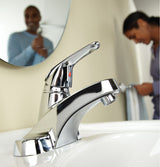 Danze Renovate Single Handle Bathroom Sink Faucet, 4-in Centerset, Chrome