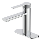 Danze Sia 1-Handle Lavatory Faucet with Knurled Accents, Chrome