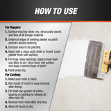 DAP Plaster Of Paris Professional Dry Mix Plaster For Indoor Wall & Ceiling Repairs, 1.8-kg