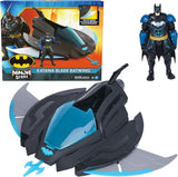 DC Batman Ninja Srike Katana Blade Batwing and 6-in Action Figure, Ages 3+