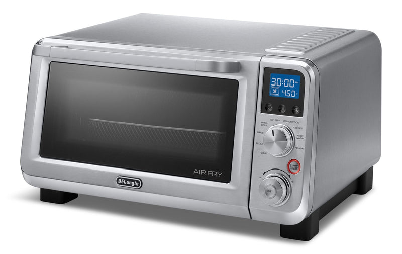 De'Longhi Livenza Compact Countertop Convention Air Fryer Toaster Oven with 9 Pre-Set Functions K2