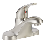 Delta Faucet Principals Single Handle 4-in Centreset Bathroom Sink Faucet, WaterSense Certified, Brushed Nickel