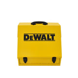 DEWALT Handheld Steel Shop Tool Box with Lid & Handle, Yellow, 15-in