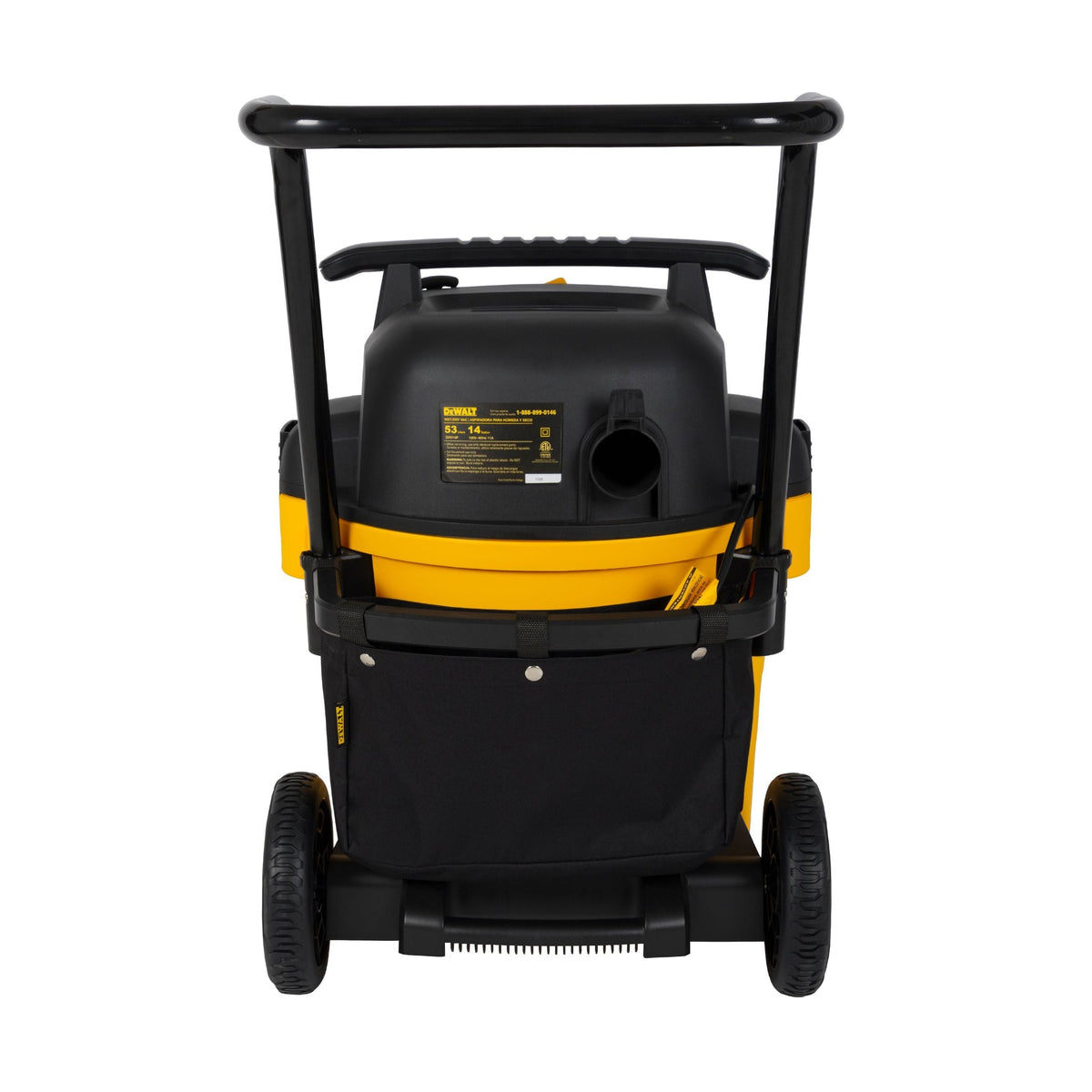 Dewalt Poly Wet/Dry Vacuum with 20-ft Power Cord, 53-L