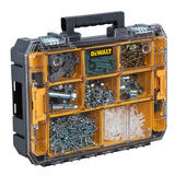 Dewalt TSTAK Stackable Organizer with Clear Lid, 44-lb