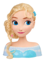Disney Frozen Elsa Styling Head Toy with 14 Accessories for Hair Styling and Braiding, Ages 3+