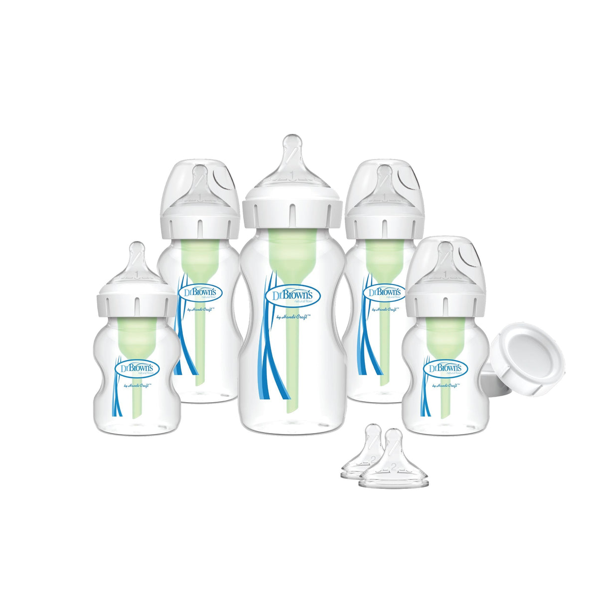 Dr. B's + Wide Neck Newborn Feeding Set