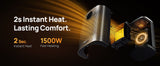 Dreo Home 1500W Portable Indoor PTC Ceramic Space Heater