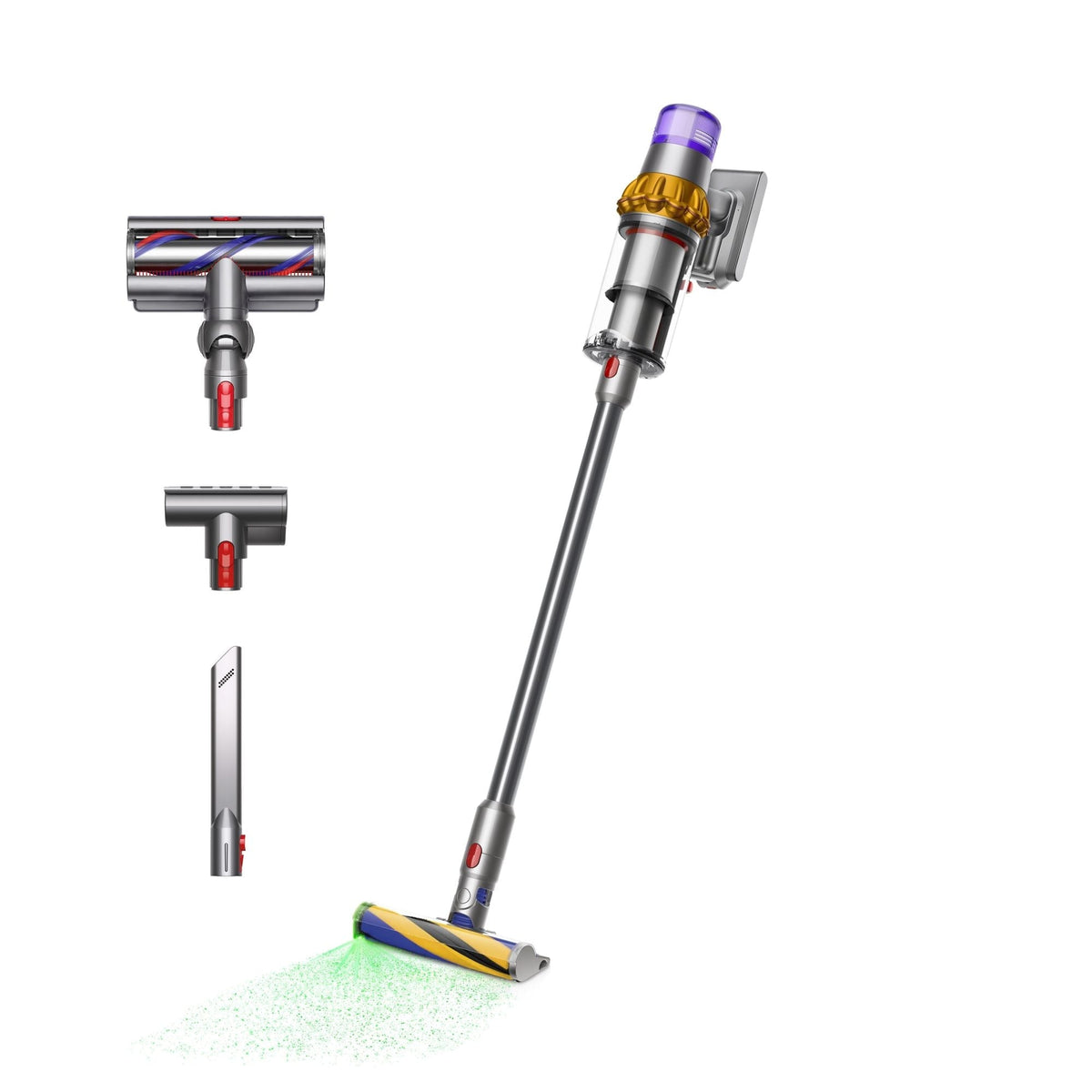 Dyson V15 Detect Cordless Stick Vacuum Cleaner, Yellow