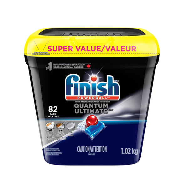 Finish Quantum Ultimate Dishwasher Detergent Tabs, 82-ct E1
