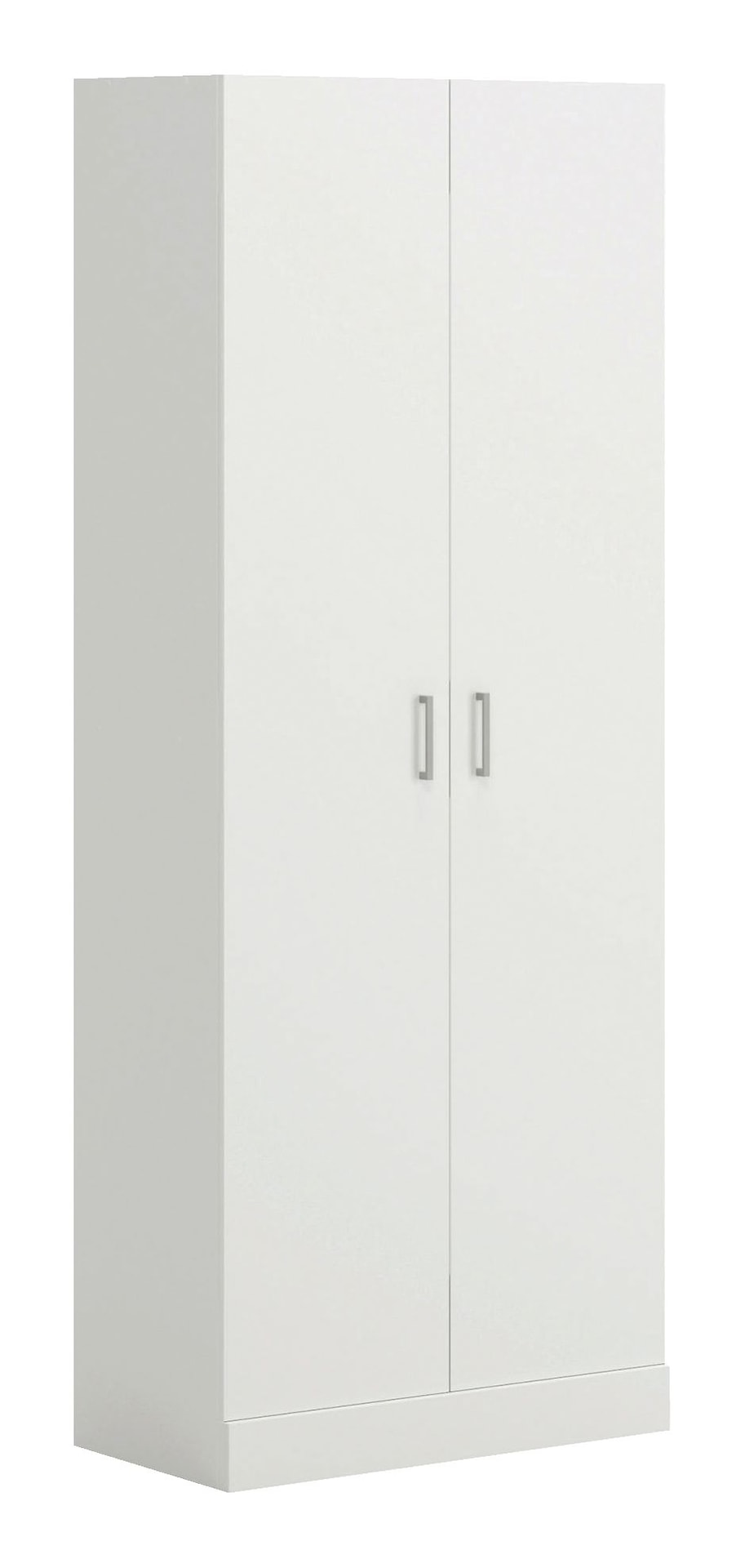 For Living 2-Door Storage/Pantry Cabinet With Adjustable Shelves, White
