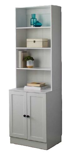 For Living Bookcase Cabinet, White G3