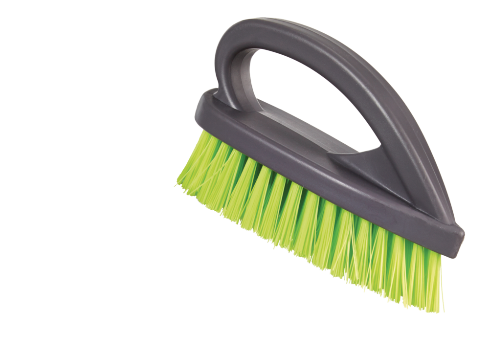 FRANK Multi-Purpose Scrub Brush with Angled & Stiff Fibre Bristles
