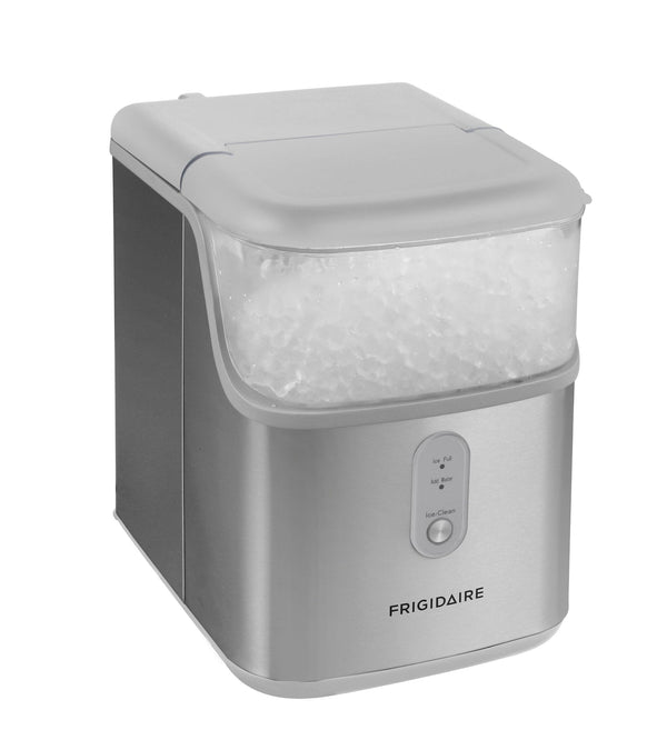 Frigidaire Countertop Soft Nugget Ice Maker, 33-lb/Day, Stainless Steel L6