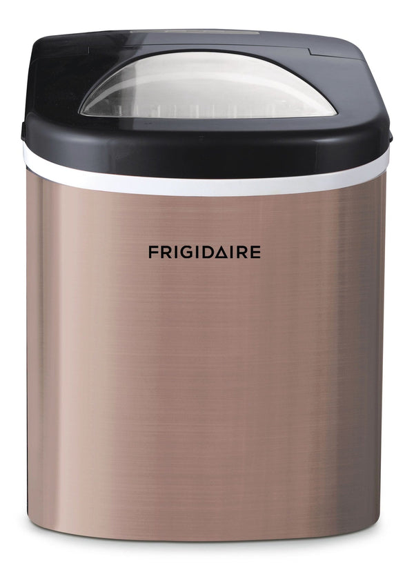 Frigidaire Stainless Steel Bullet Ice Maker, Copper, 2.3-Qt, 26-lb/day U4