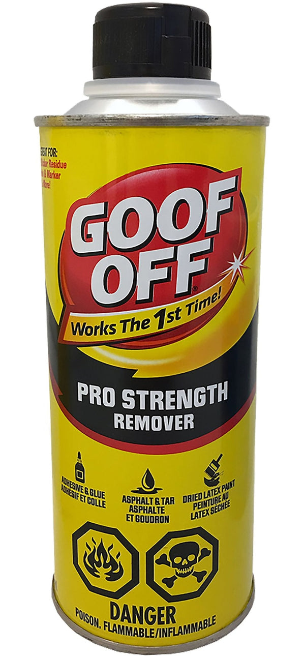 Goof Off Pro Strength Remover Multi-Purpose Household Spot & Stain Spray Cleaner, 473-mL N3