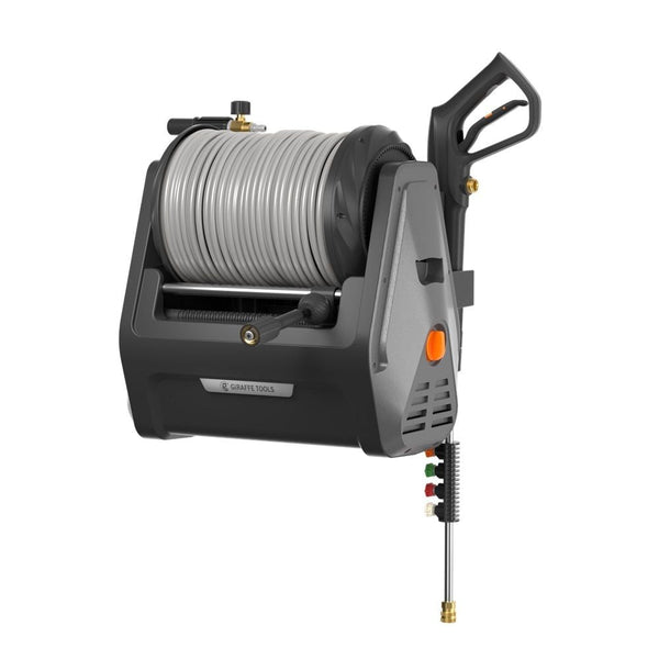 Grandfalls Pressure Washer 2100 PSI,with 100ft retractable soft hose J5