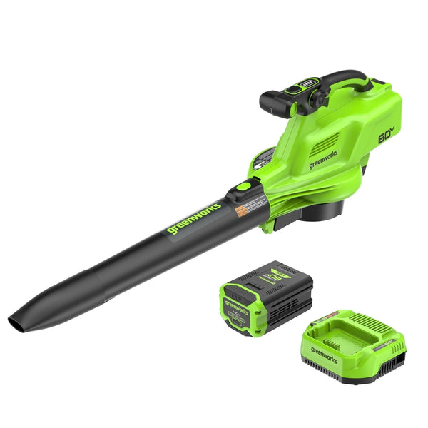 Greenworks 60V 520 CFM/240 MPH Blower Vacuum with 4Ah Battery A3