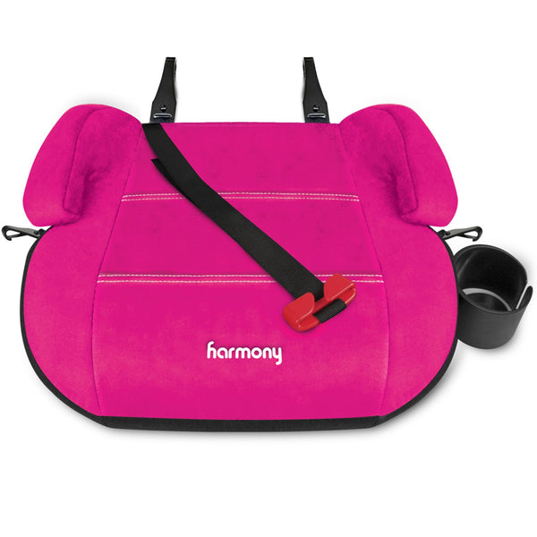 Harmony Backless Booster Elite, Fits Kids 34–57-in Tall, Pink E6