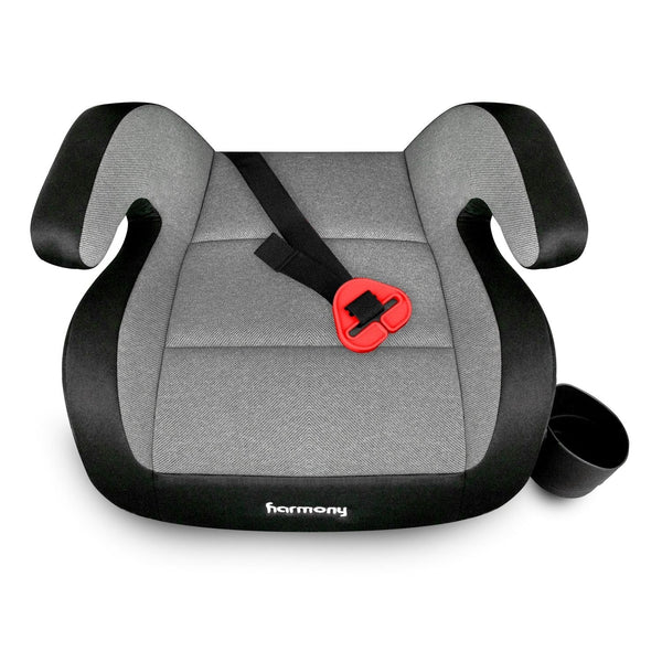 Harmony Journey Deluxe Backless Booster Car Seat, Heather Grey B5