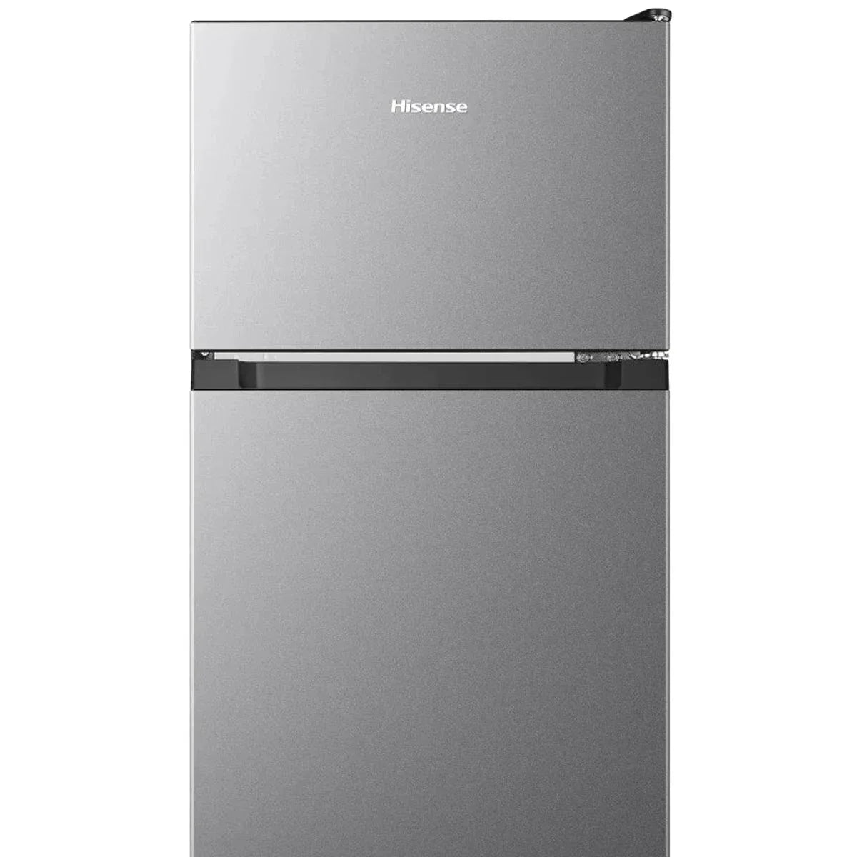 Hisense 19in. 4.4 cu. ft Stainless Steel Look Compact Top Mount Refrigerator