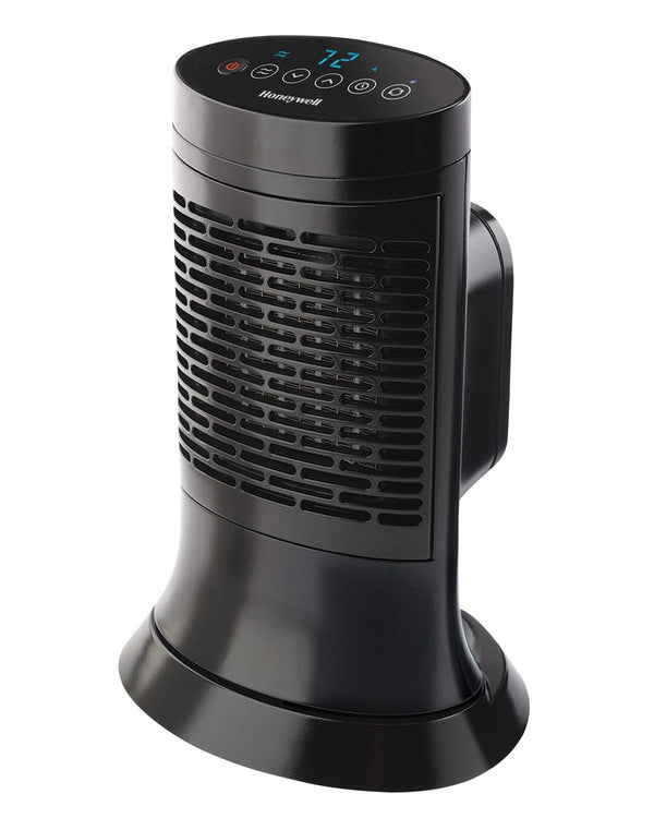 Honeywell HCE351C Digital Mini-Tower Ceramic Space Heater, 1500W, Black J3