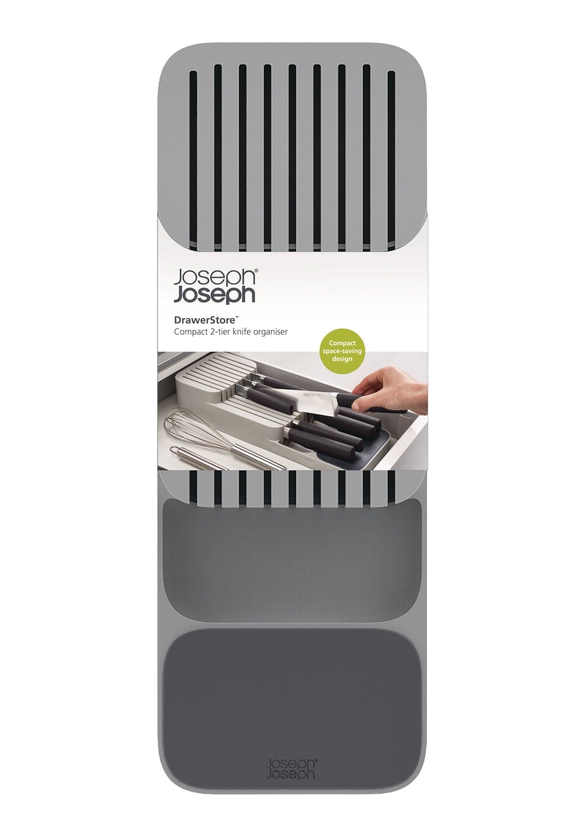 Joseph Joseph 2-Tier Knife Compact Organizer