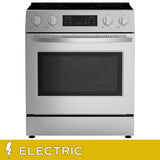 Kenmore 30 in. 5 cu ft. Stainless Steel Front Control Electric Range with Air Fry and True Convection