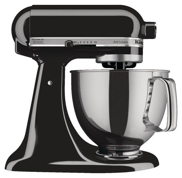 KitchenAid Artisan Series 5-Quart Tilt-Head Stand Mixer, Onyx Black G6