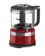 KitchenAid Compact 3.5 Cup Food Chopper/Mini Food Processor with Dishwasher Safe Parts, Empire Red