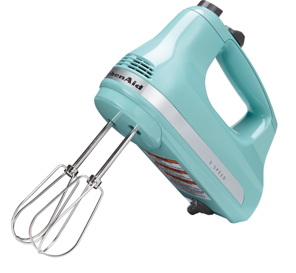 KitchenAid Ultra Power 5-Speeds Hand Mixer with Turbo Beater Aqua Sky S2