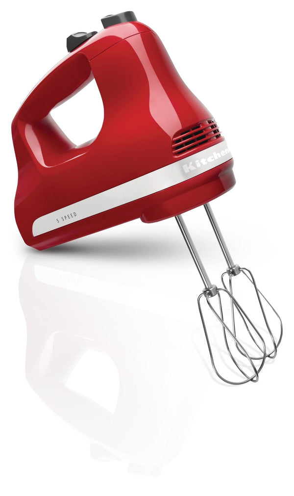 KitchenAid Ultra Power 5-Speeds Hand Mixer with Turbo Beater Empire Red H5