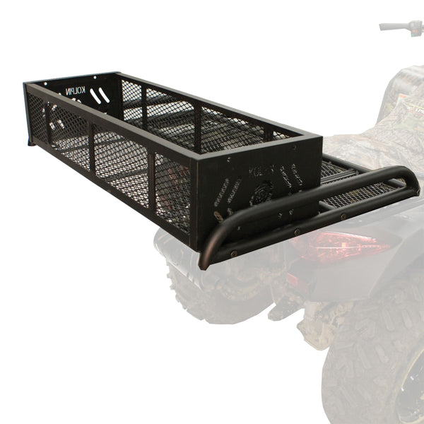Kolpin 53350 Convertible Rear ATV Drop Basket Rack with Tailgate X3