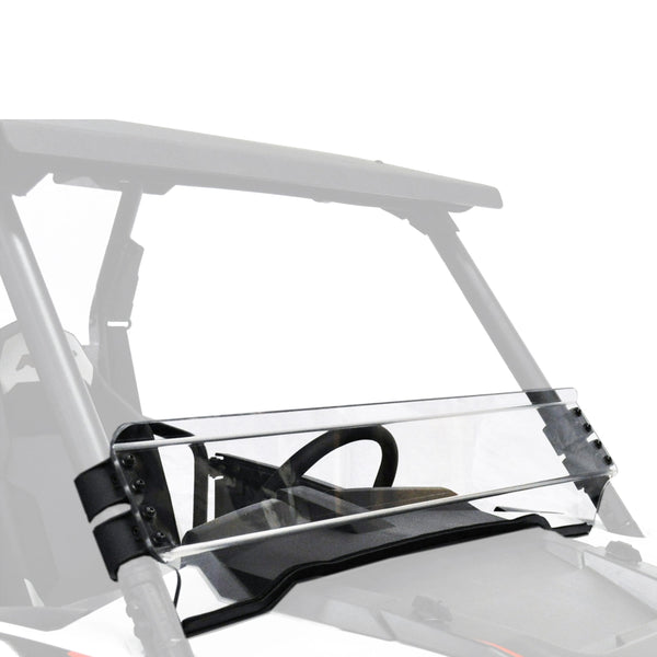 Kolpin Uncoated Half Fixed Windshield, RZR1000 O2