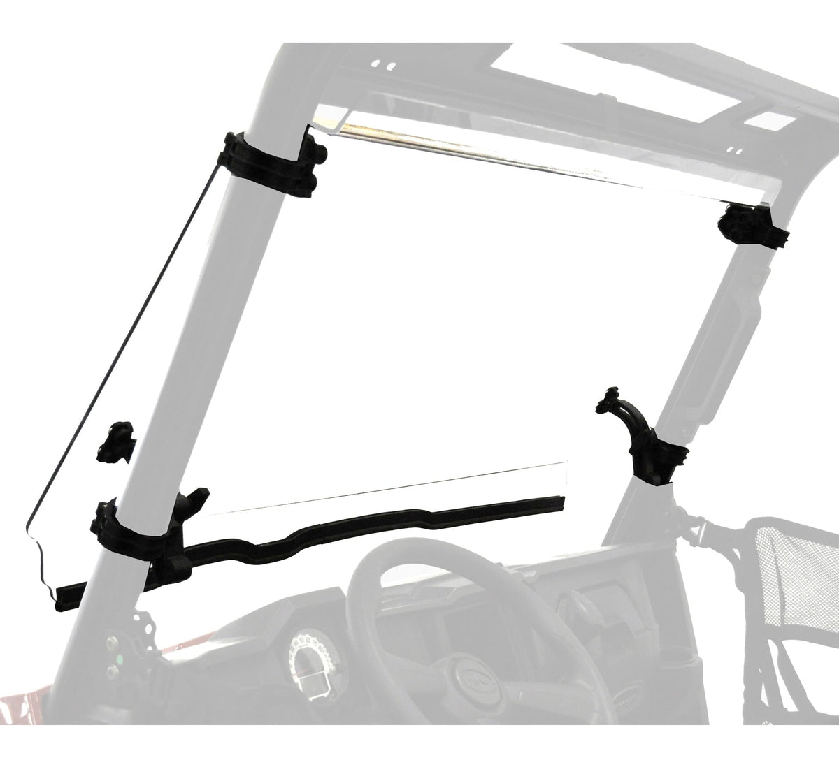 Kolpin UTV Windshield Full-Tilt for Polaris Ranger ETX/EV/500/570/570 CREW