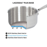 Lagostina Classico Stainless Steel Cookware Set, 8-pc