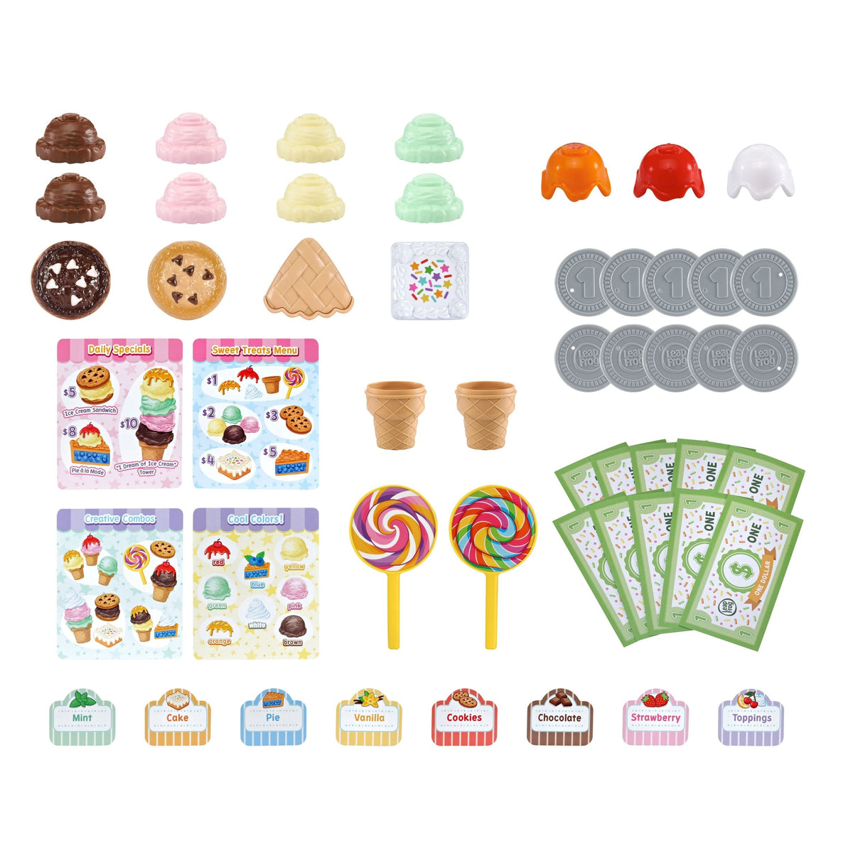 LeapFrog Scoop and Learn Ice Cream Parlor, English