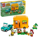 LEGO Animal Crossing Leif's Caravan & Garden Shop - 77054, 263-pcs, Ages 7+