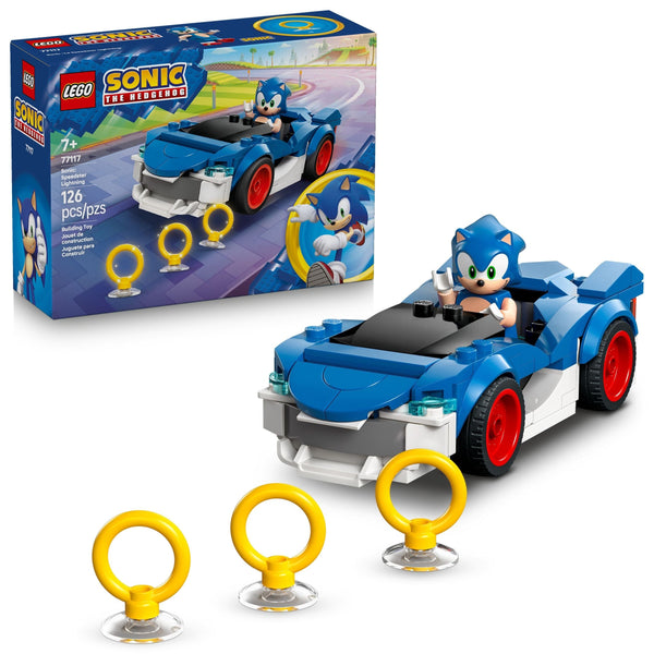 LEGO Sonic The Hedgehog Sonic: Speedster Lightning - 77117, 126-pcs, Ages 7+ X4