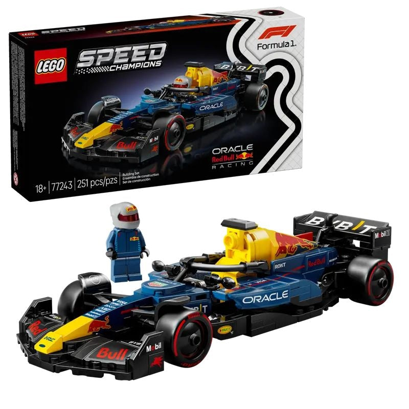 LEGO Speed Champions Oracle Red Bull Racing RB20 F1 Race Car - 77243, 251-pcs, Ages 18+