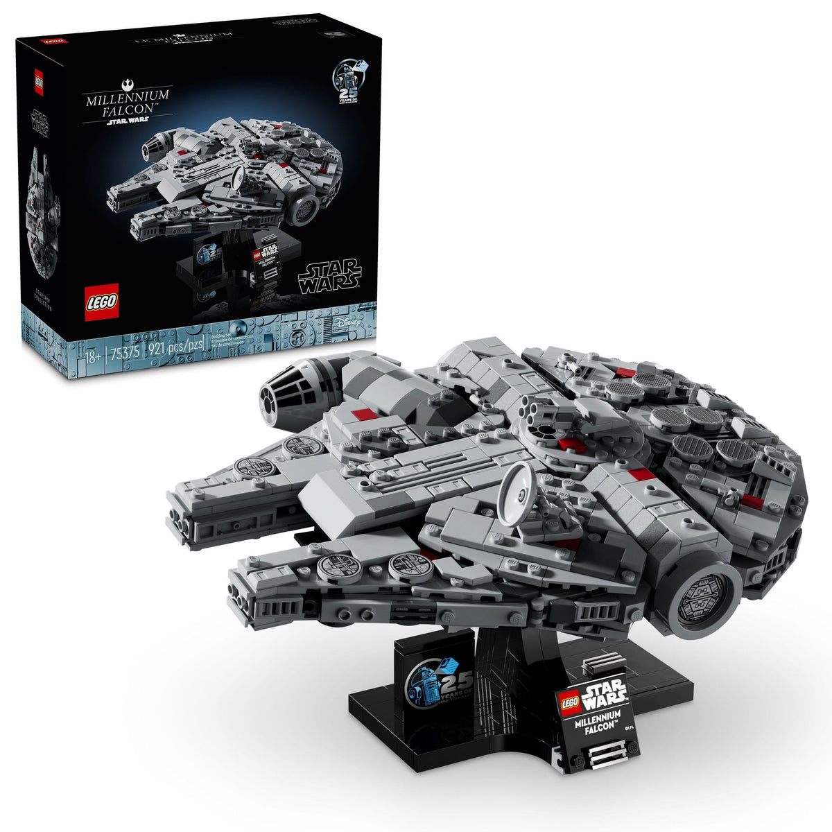 LEGO Star Wars Millennium Falcon - 75375, 921-pcs, Ages 18+