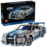 LEGO Technic 2 Fast 2 Furious Nissan Skyline GT-R (R34) Car - 42210, 1410-pcs, Ages 18+