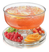 Libbey Selene 6-in-1 Server Cake Stand with Dome