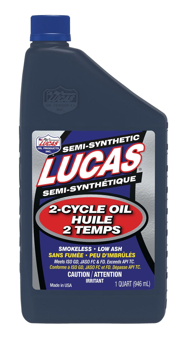 Lucas Oil 2-Stroke Semi-Synthetic Oil, 946-mL B1