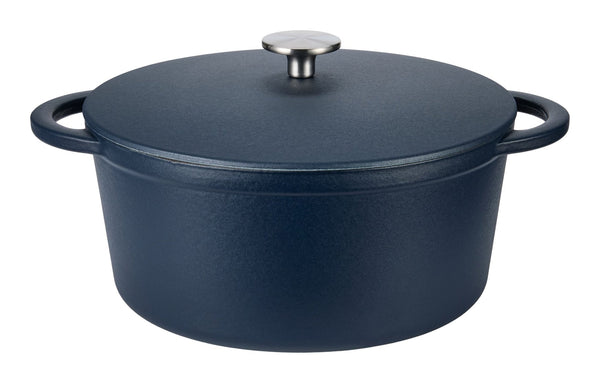Master Chef Cast Iron Dutch Oven, 5.3-qt, Assorted Colours F3