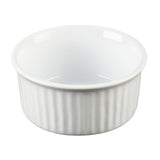 MASTER Chef Ceramic Ramekin, White, 4.92 x 2.36-in