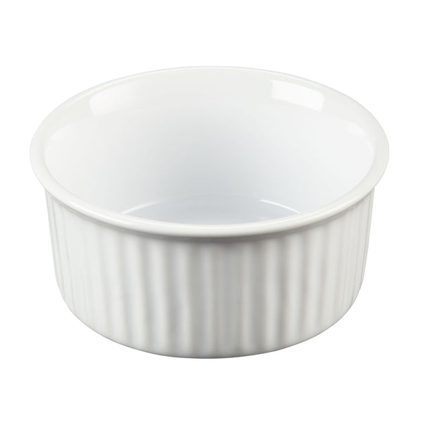 MASTER Chef Ceramic Ramekin, White, 4.92 x 2.36-in F5